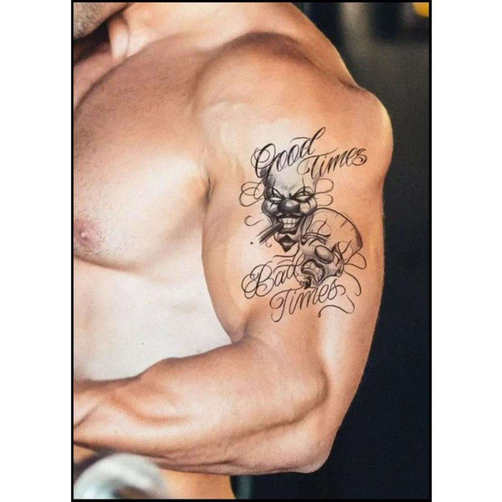 Stone Family Joker Ve Maske Geçici Dövme Tattoo Oto Boyaları Fiyatı