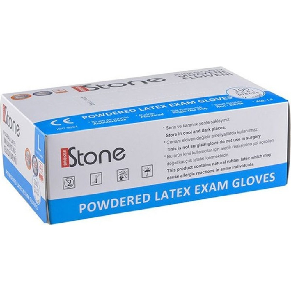 Stone Lateks Eldiven Pudralı L 100'LÜ Oto Boyaları Fiyatı
