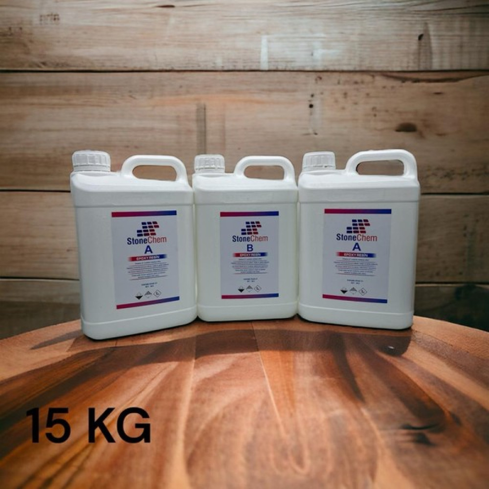 Stonechem Epoxy Ultra Şeffaf 15 kg Sanatsal Malzemeler Fiyatı