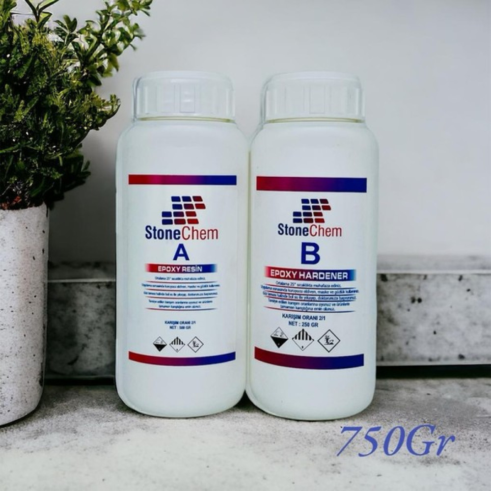 Stonechem Stonemix Süper Şeffaf Epoksi Reçine 750GR. Sanatsal Malzemeler Fiyatı