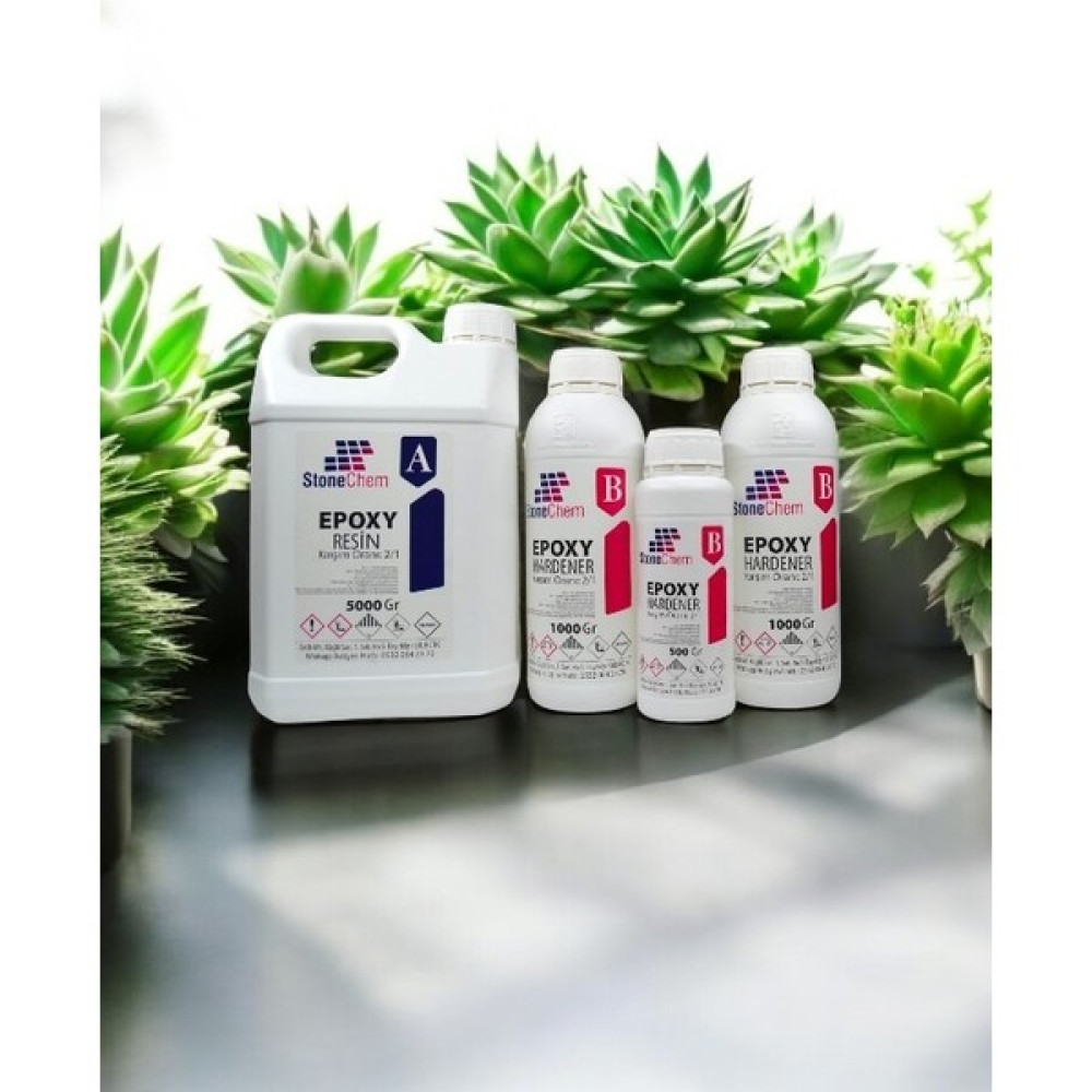 Stonechem Ultra Şeffaf Epoksi Reçine 7,5 kg(SÜPRİZ HEDİYE) Sanatsal Malzemeler Fiyatı