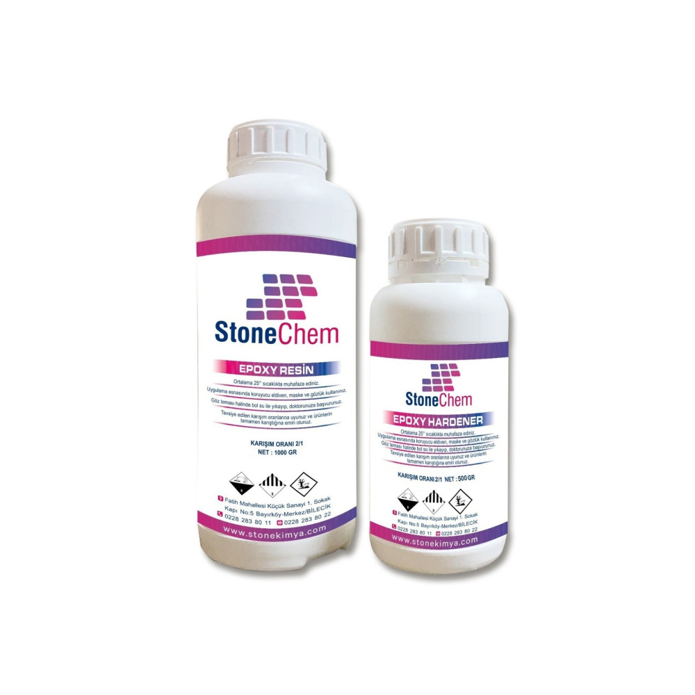 stonechem Ultra Şeffaf Epoxy Reçine 1.5 Kg Yardımcı Malzeme Fiyatı