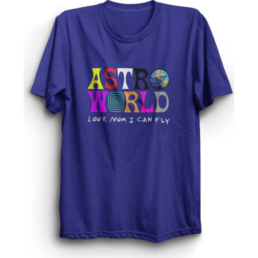 Stonedfame Travis Scott Astroworld Baskılı Tshirt - Saks - XS Oto Boyaları Fiyatı