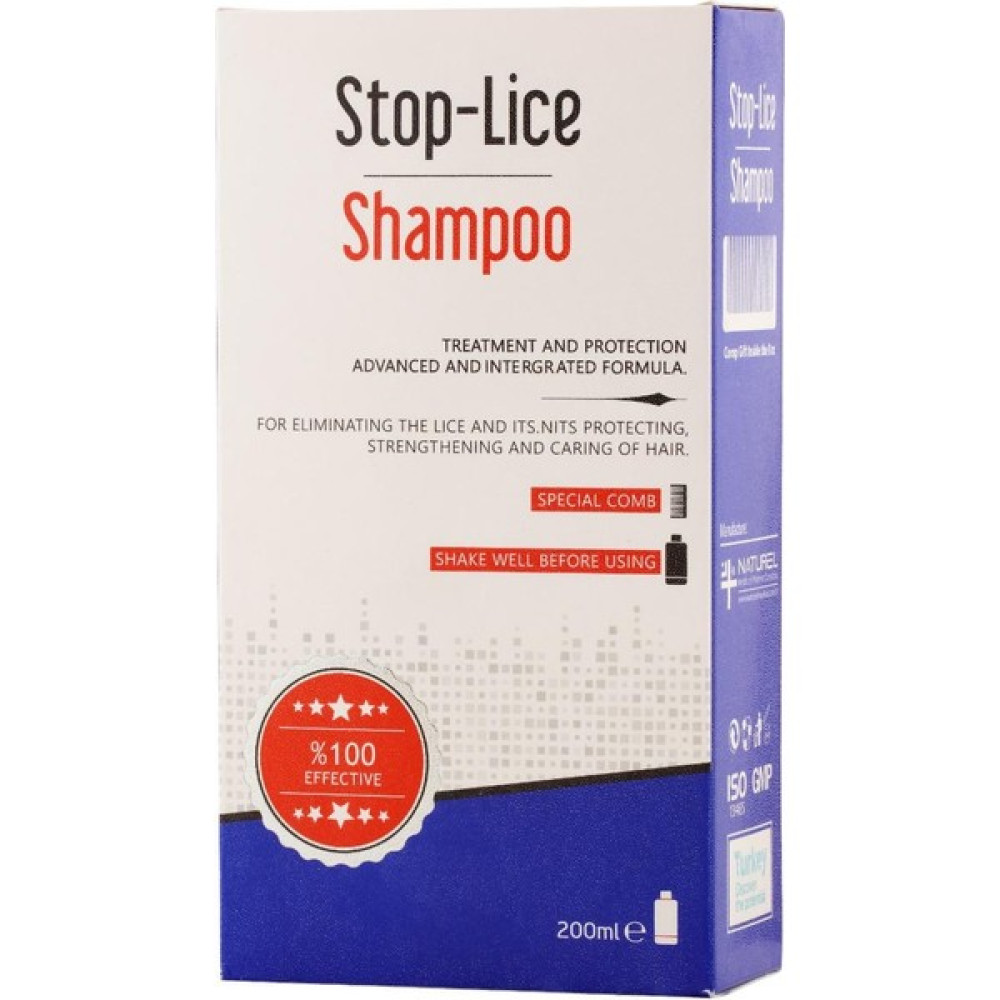 Stop-Lice Shampoo Bit Sirke Şampuanı 200 ml + Özel Tarak Şampuan ve Saç Kremi Fiyatı