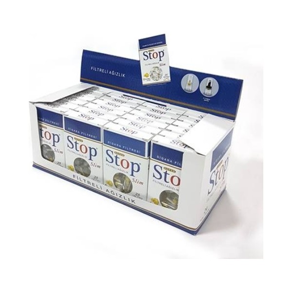 Stop Slim Ağızlık 600 Adet Filtreli Slim Sigaralara Uygun Özel Üretim Koruma Sağlar Diğer Fiyatı