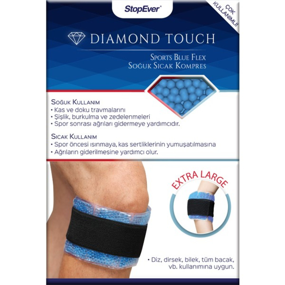 Stopever Diamond Touch Sport Blue Flex - Soğuk Sıcak Kompres Diğer Spor Ürünleri Fiyatı