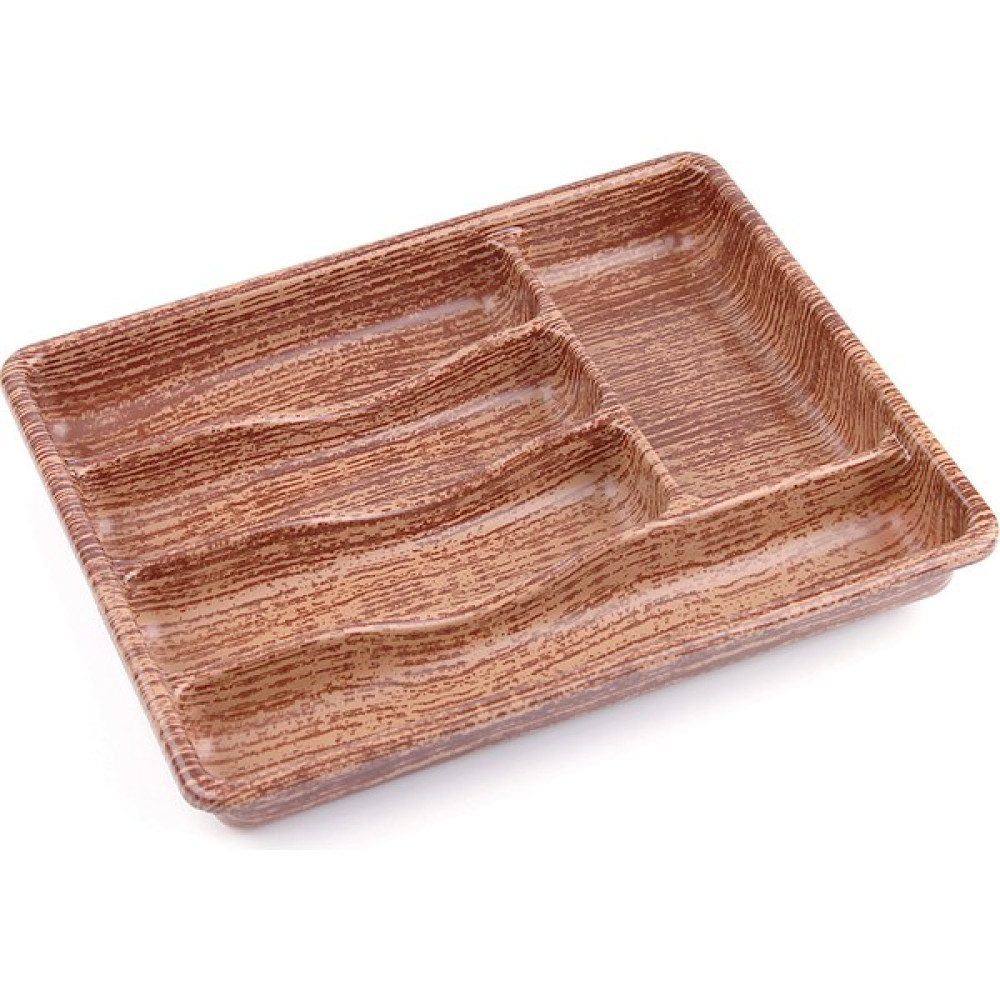 Store Ahşap Renk - 5 Bölmeli Çekmece Içi Kaşıklık 36x29 Cm (606) Pratik Mutfak Gereçleri Fiyatı