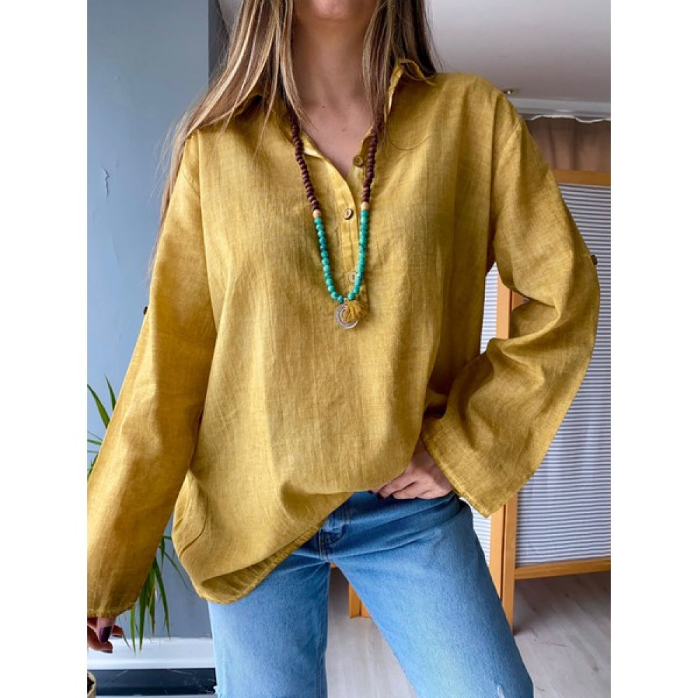 Store By Dilara Özel Yıkamalı Bluz Bluz Fiyatı