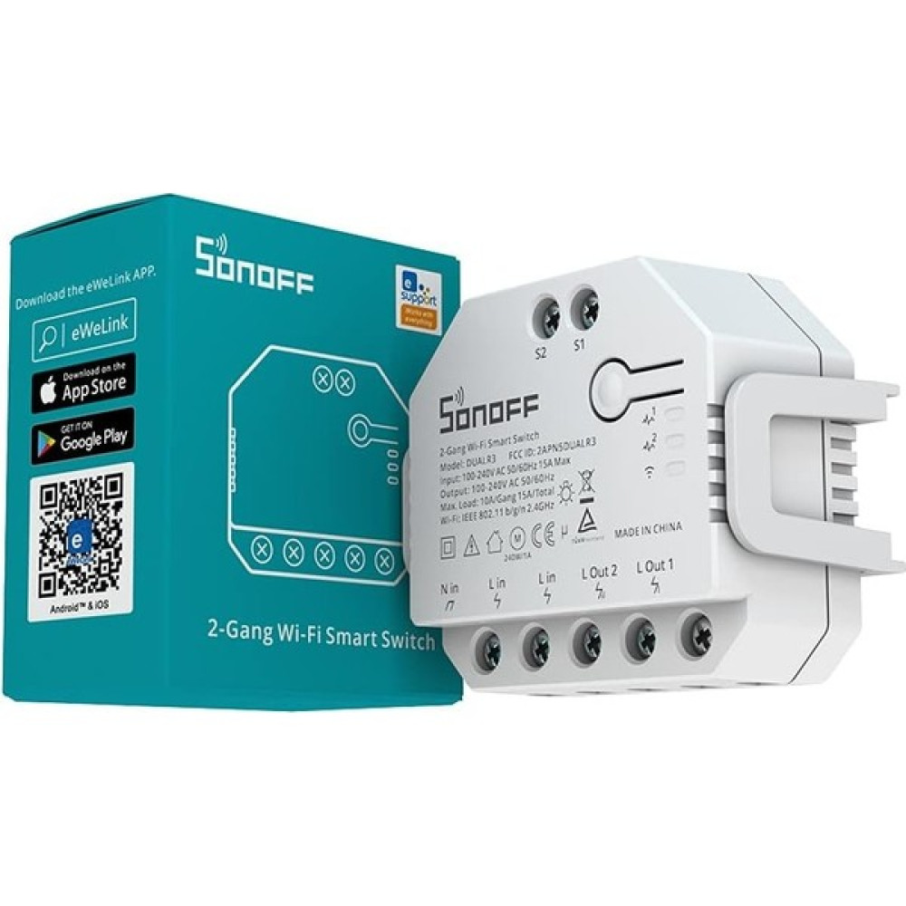 Store Güç Ölçümlü Wifi Akıllı Perde Anahtarı Tüv Sertifikalı, Dualr3 Çift Röle Dıy Perde, Panjur, Iki Yönlü Akıllı Anahtar, Alexa ve Google Assista... Prizler Fiyatı