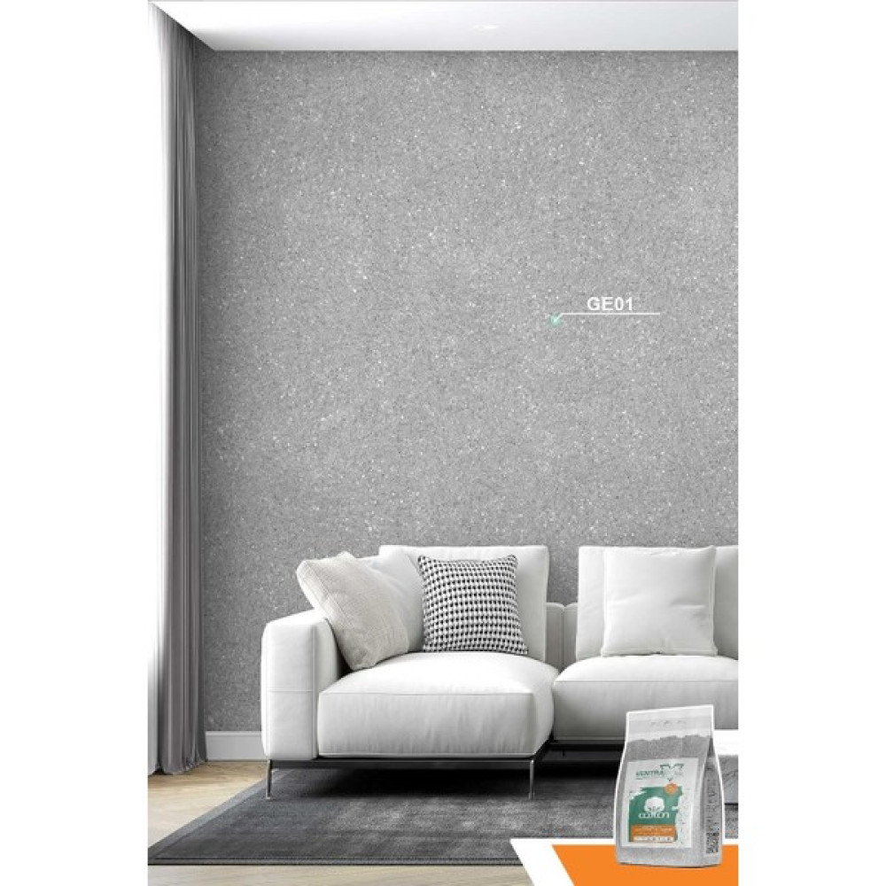 Store Ventrawall Isı Yalıtımlı Dekoratif Duvar Kaplaması, Boya ve Duvar Kağıdı Yerine, Modern, , Kendinden Yapışkanlı, Kolay Uygulama, GE01-2 Gümüş... Duvar Kağıdı Fiyatı