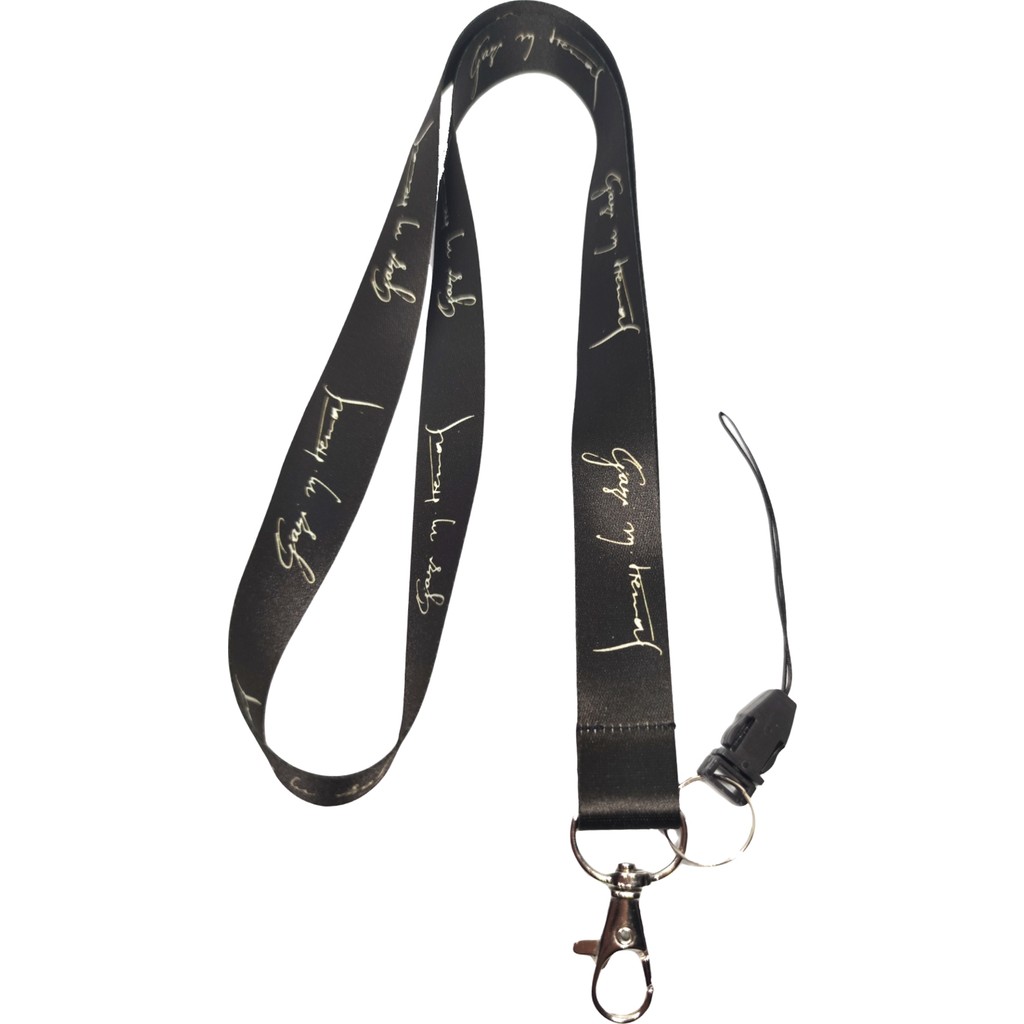 Stormistoretr Gazi Mustafa Kemal Atatürk İmzalı Boyun İpi 42 cm Uzunluk 20 mm Genişlikte Siyah Renk Diğer Fiyatı