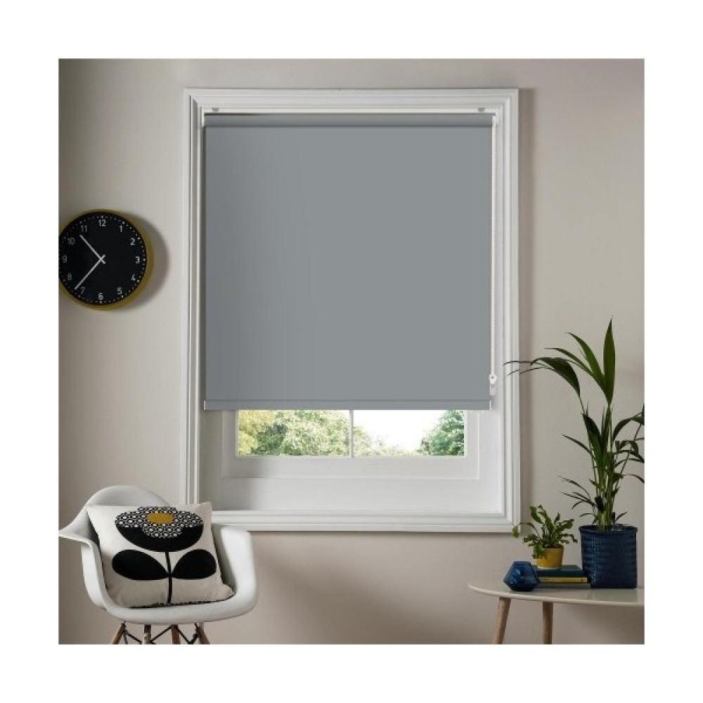 Story Perde Düz Gri Güneşlik Stor Perde - 100 x 200 cm Perde Fiyatı