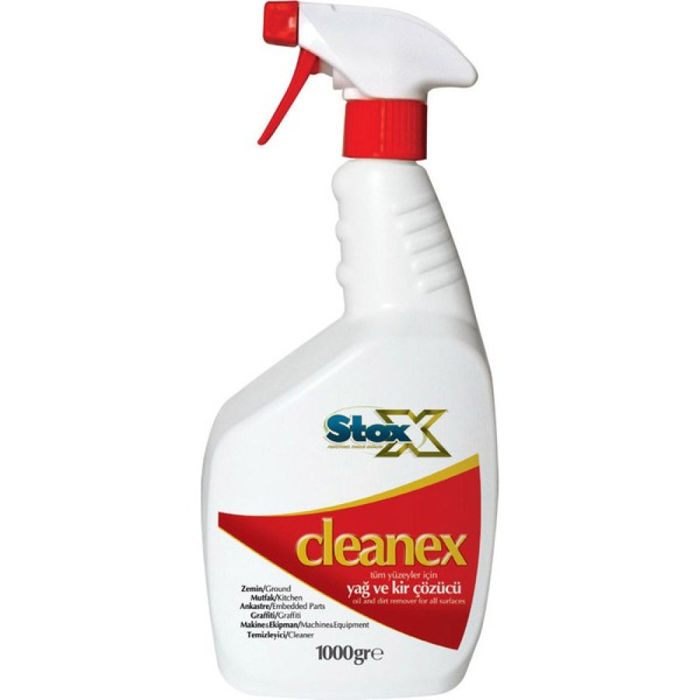 Stox Cleanex Tüm Yüzeyler Için Yağ ve Kir Sökücü 1 kg Parlatıcı ve Temizleyiciler Fiyatı
