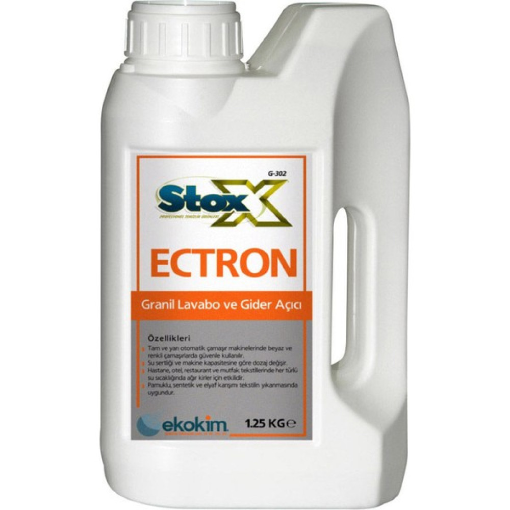 Stox Ectron Granül Lavabo ve Gider Açıcı 1,25 kg Temizlik Malzemeleri Fiyatı