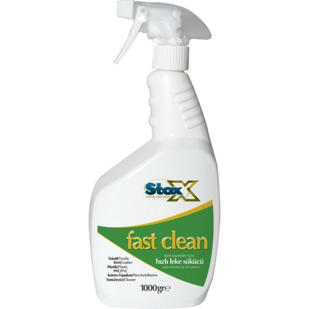 Stox Fast Clean Tüm Yüzeyler Için Hızlı Leke Sökücü 1 L - 1 lt Çamaşır Yıkama Fiyatı