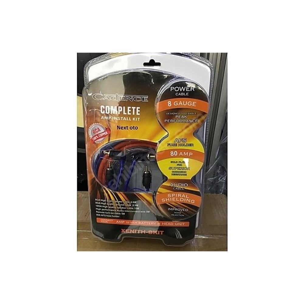 STR Cadence Anfi Kablo Seti Fuul Tesisat Montaj Kiti %100 Bakir Oto Hoparlörleri & SubWoofer Fiyatı