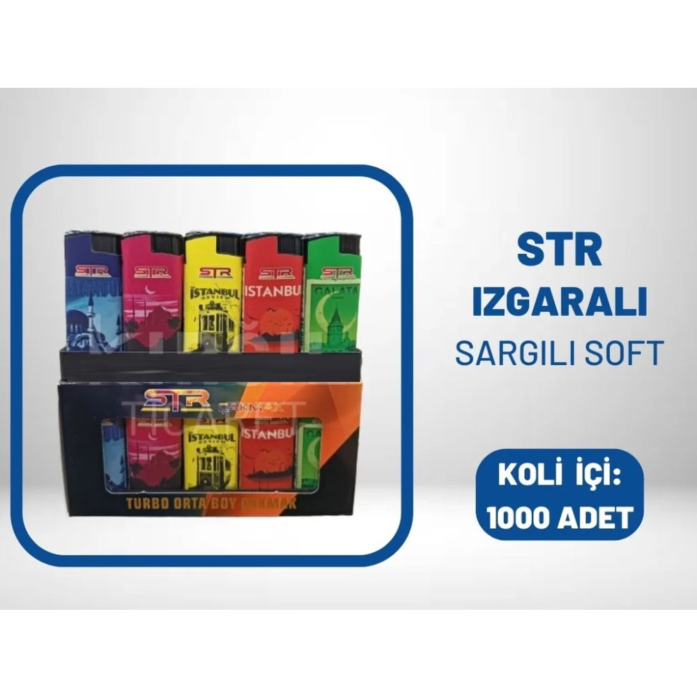 Str Dolumlu İzgaralı Jet Çakmak (istanbul) Çakmak Fiyatı