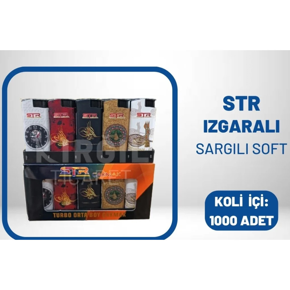 Str Dolumlu İzgaralı Jet Çakmak (osmanlı) Çakmak Fiyatı