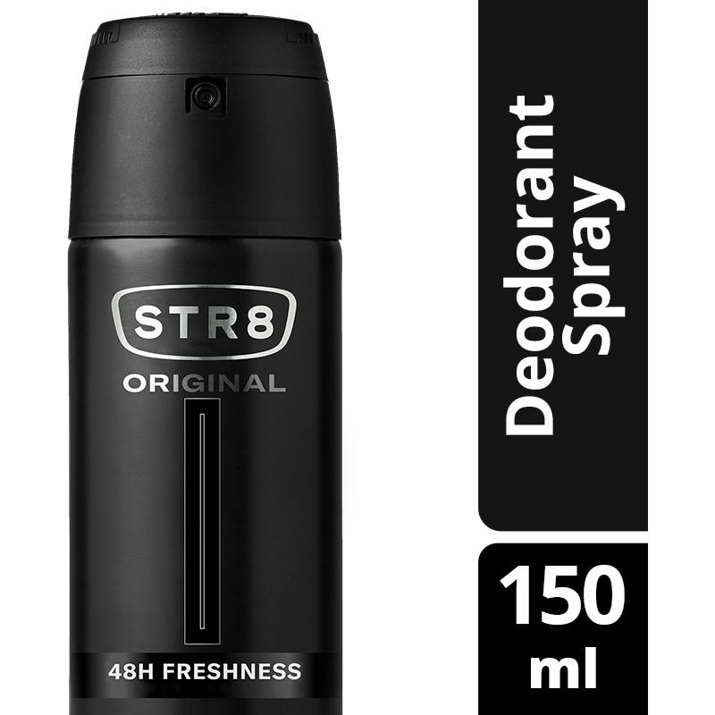 Str8 Original Deodorant Sprey 48 Saat Kalıcı Kötü Koku Önleyici 150 ml Erkekler İçin Diğer Fiyatı