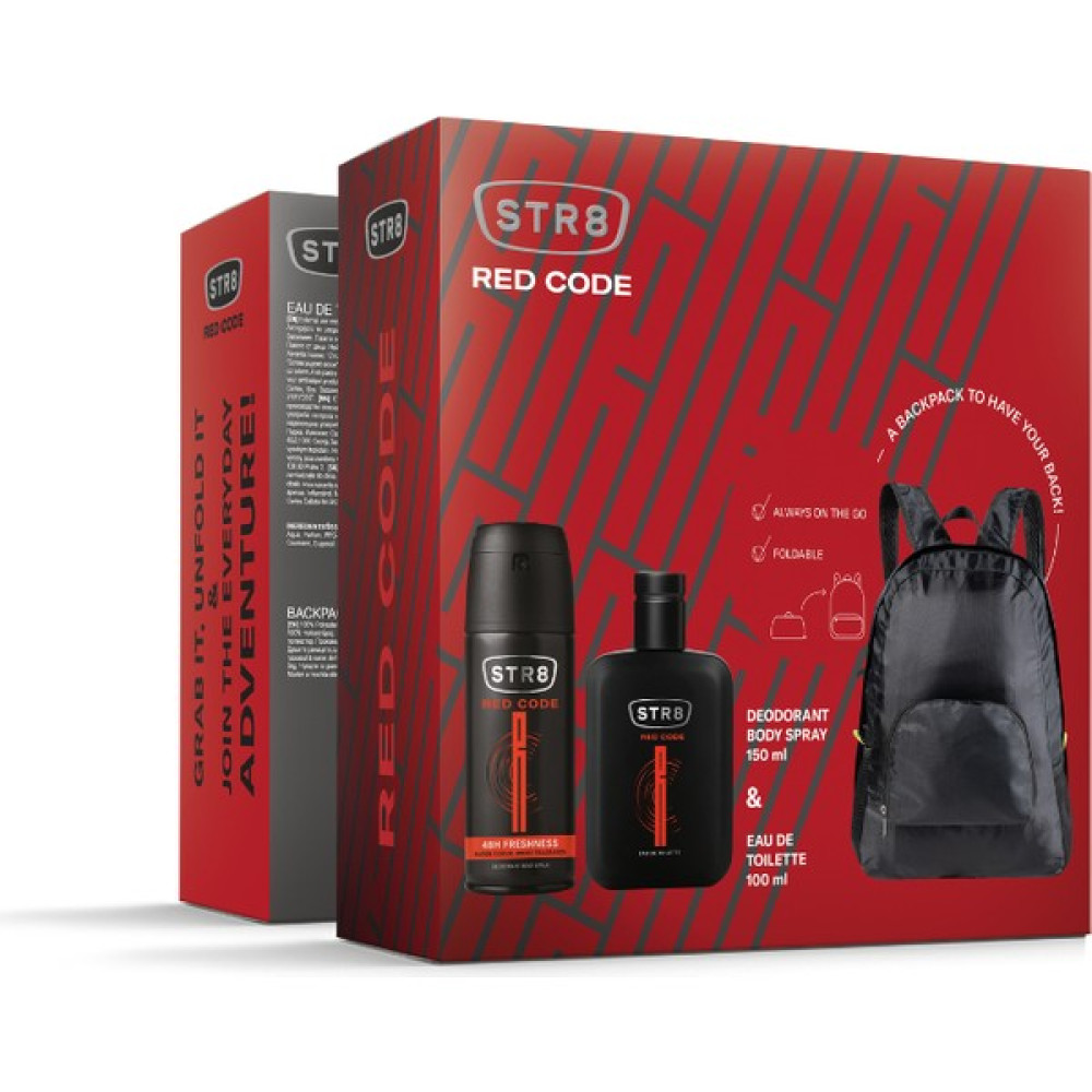 Str8 Red Code EDT Parfüm 100 ml + Deodorant 150 ml + Sırt Çantası Seti Erkek Parfümleri Fiyatı