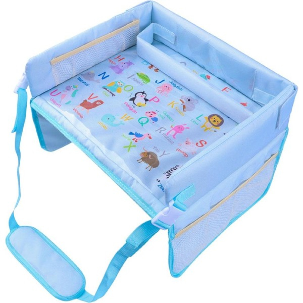 Strade Store Toddler Çocuklar Için Araba Koltuğu Tepsisi Koltuk Arabası Uçağı Taşınabilir Oyun Hayvan Dünyası (Yurt Dışından) - Açık Mavi Bebek Oto Koltuğu Fiyatı