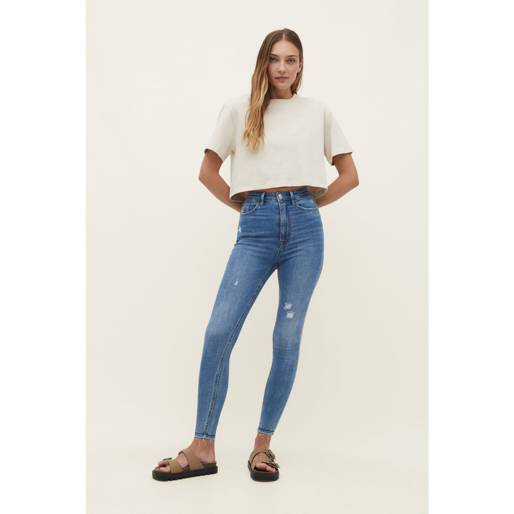 Stradivarius Yüksek Bel Skinny Jean 36 Beden Bayan Jeans / Kot Pantolon Fiyatı
