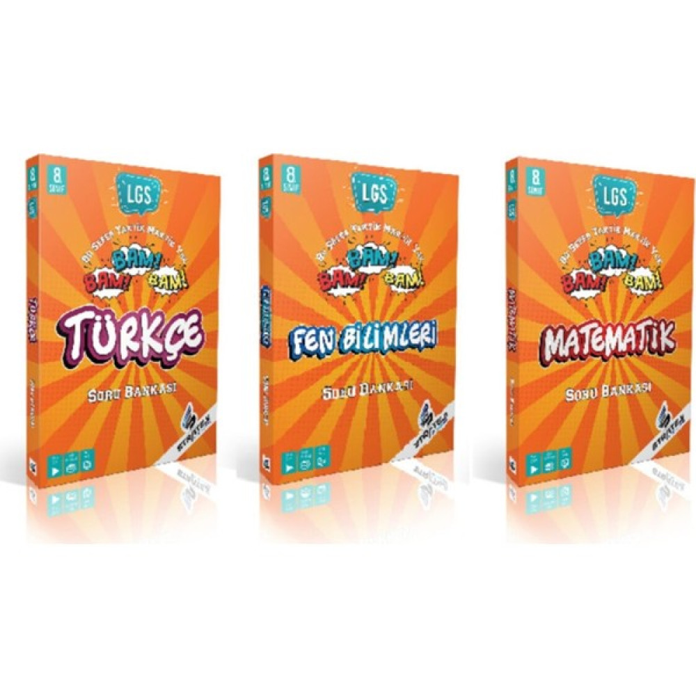 Strateji Yayınları 8. Sınıf Bam Bam Set Kaynak Kitapları Fiyatı
