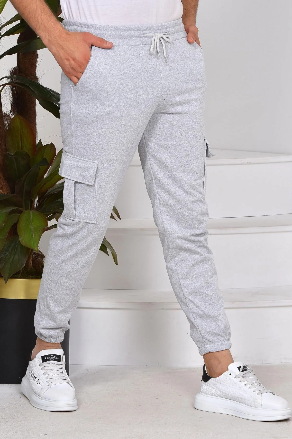 STRAW Kargo Cep Unisex Paça Lastikli Eşofman Altı M Beden" Kadın Eşofman Fiyatı