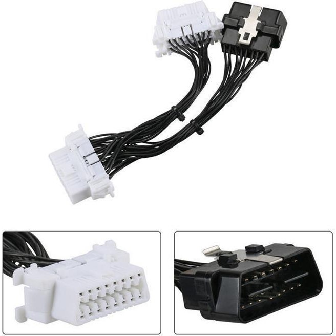 Streak 16 Pin Obd2 Uzatma Y Kablosu ELM327 1 Erkek 2 Dişi Araç Arıza SSD / Solid State Drive Fiyatı