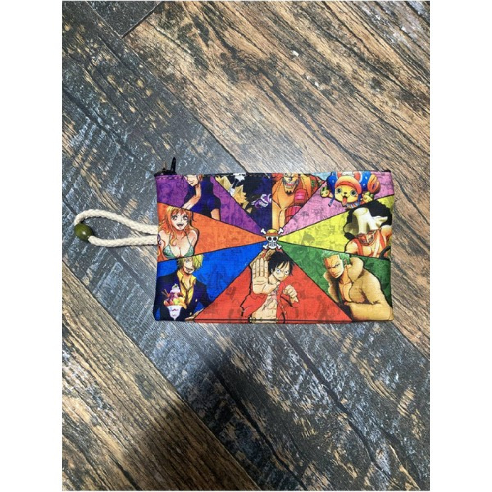 Street Bag Anime Desenli Baskılı Kalemlik , El Çantas , Baskılı Bez Çanta , Makyaj Çantası - Renkli Kroko Makyaj Fırça ve Aksesuarları Fiyatı
