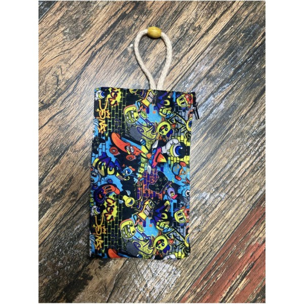 Street Bag  grafiti Desenli Baskılı Kalemlik , El Çantas , Baskılı Bez Çanta , Makyaj Çantası - -- Makyaj Fırça ve Aksesuarları Fiyatı