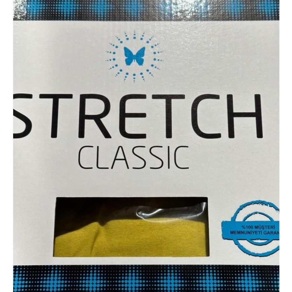 Stretch Battal Boy (King Size) Lastikli Çarşaf Limon Rengi - 200x200 - Renkli Çarşaf Fiyatı