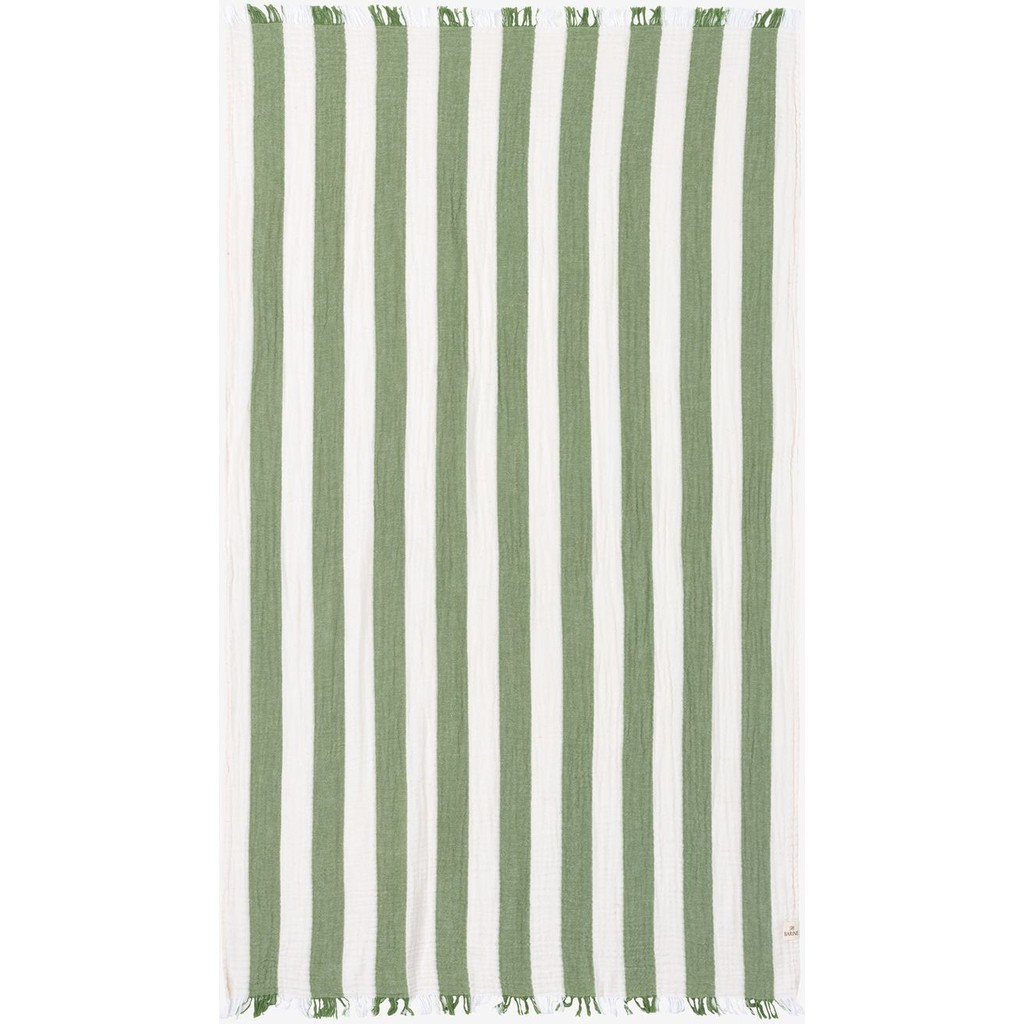 Striped Gauze Pamuk Peştamal Yeşil 90 x 175 - 90 x 175 cm SSD / Solid State Drive Fiyatı