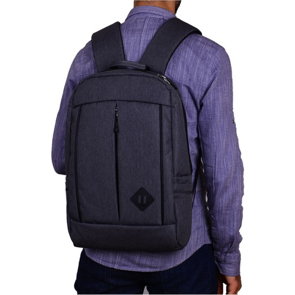 Strong Bag Strong 15.6 Inch Laptop/notebook Bölmeli Okul Çantası , Günlük Sırt Çantası MV01 - Füme - Tekli Okul Çantası Fiyatı