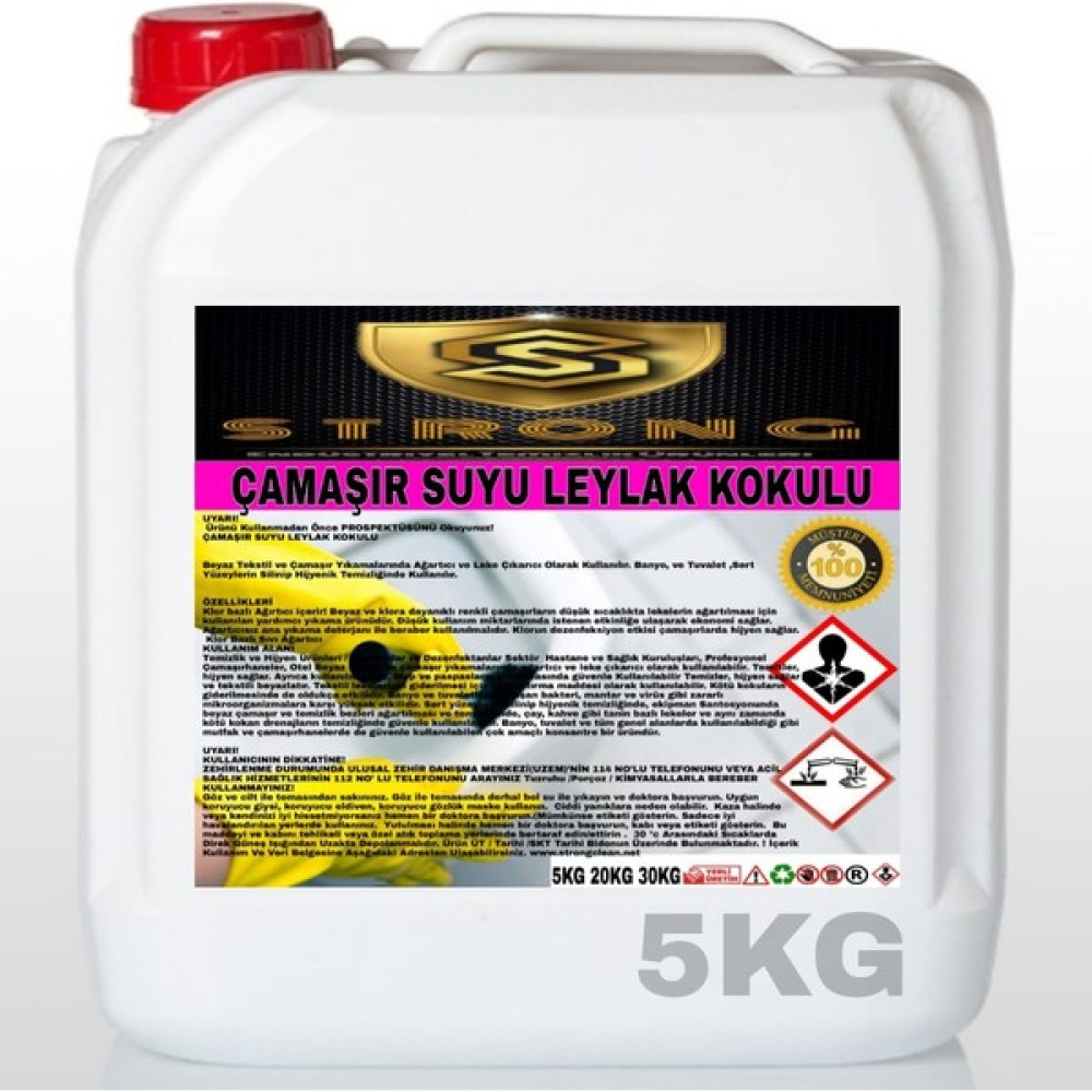 Strong Leylak Kokulu Çamaşır Suyu 5kg - 5 lt Oto Boyaları Fiyatı