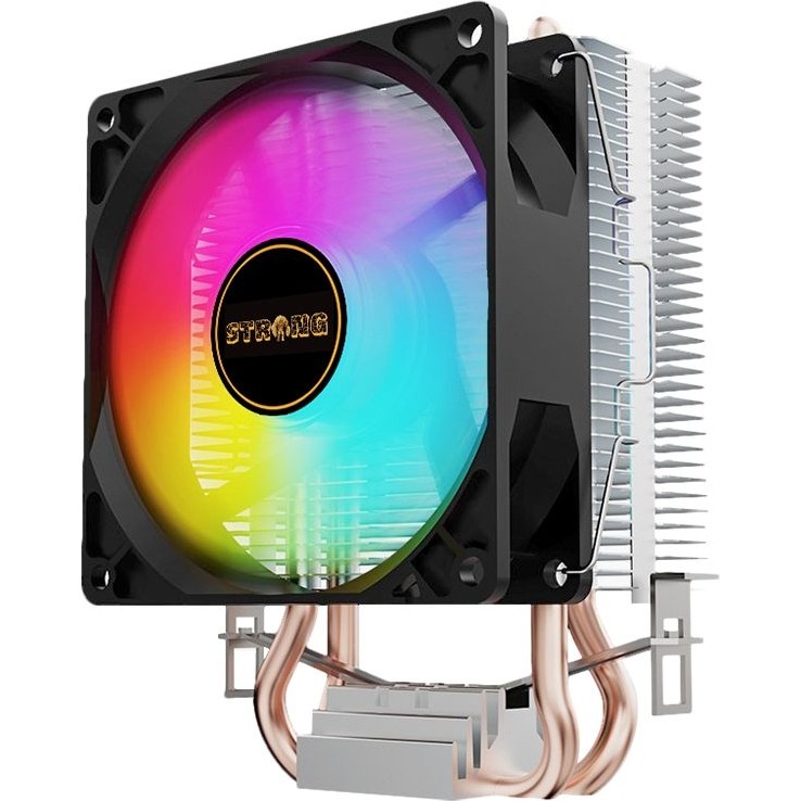 Strong M2-Pro 9cm Rainbow 2 Bakır Borulu 105W Tdp Intel/amd Kule Tipi Işlemci Cpu Fan İşlemci Fiyatı
