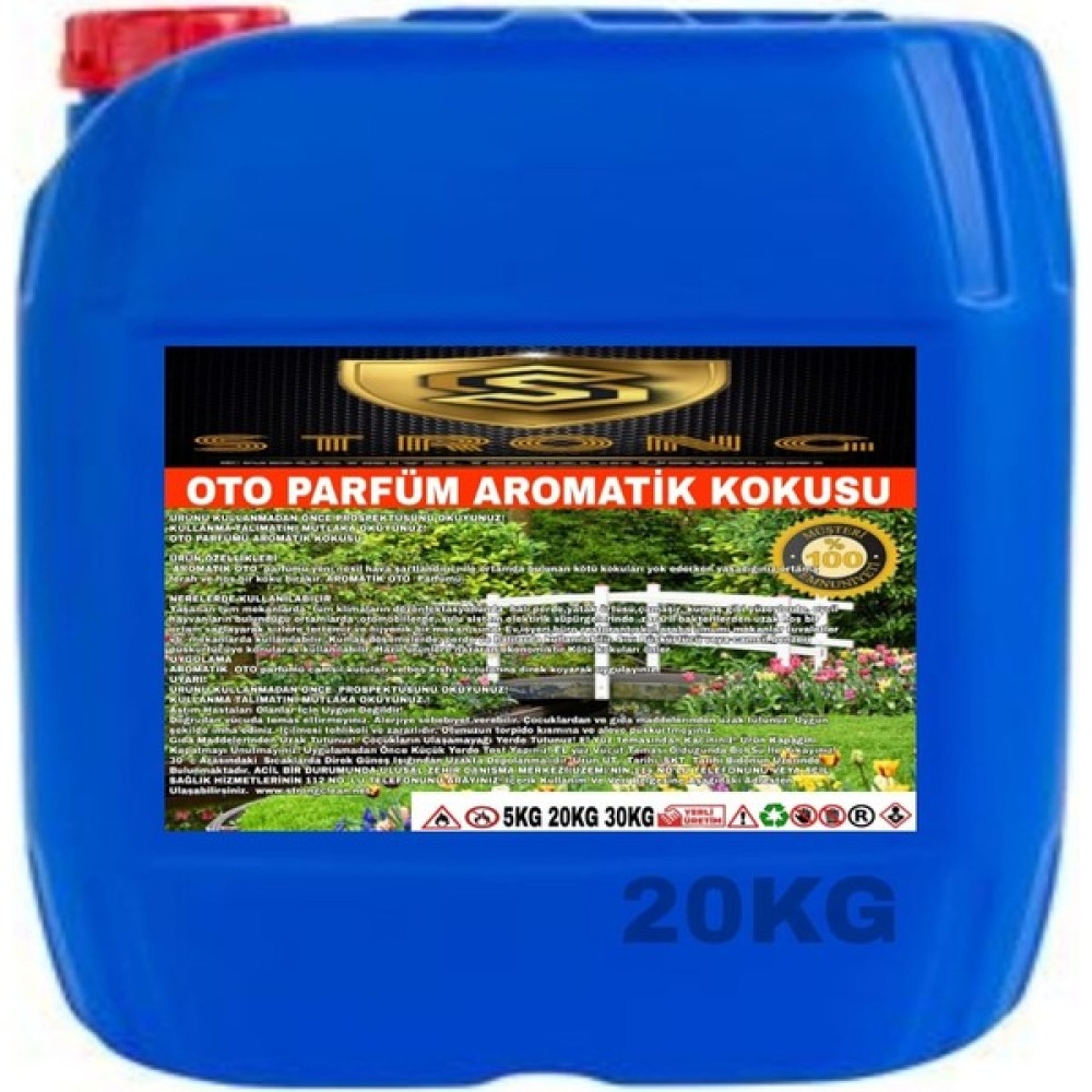 Strong Oto Parfüm Aromatik 20KG - 20 KG Oto Boyaları Fiyatı