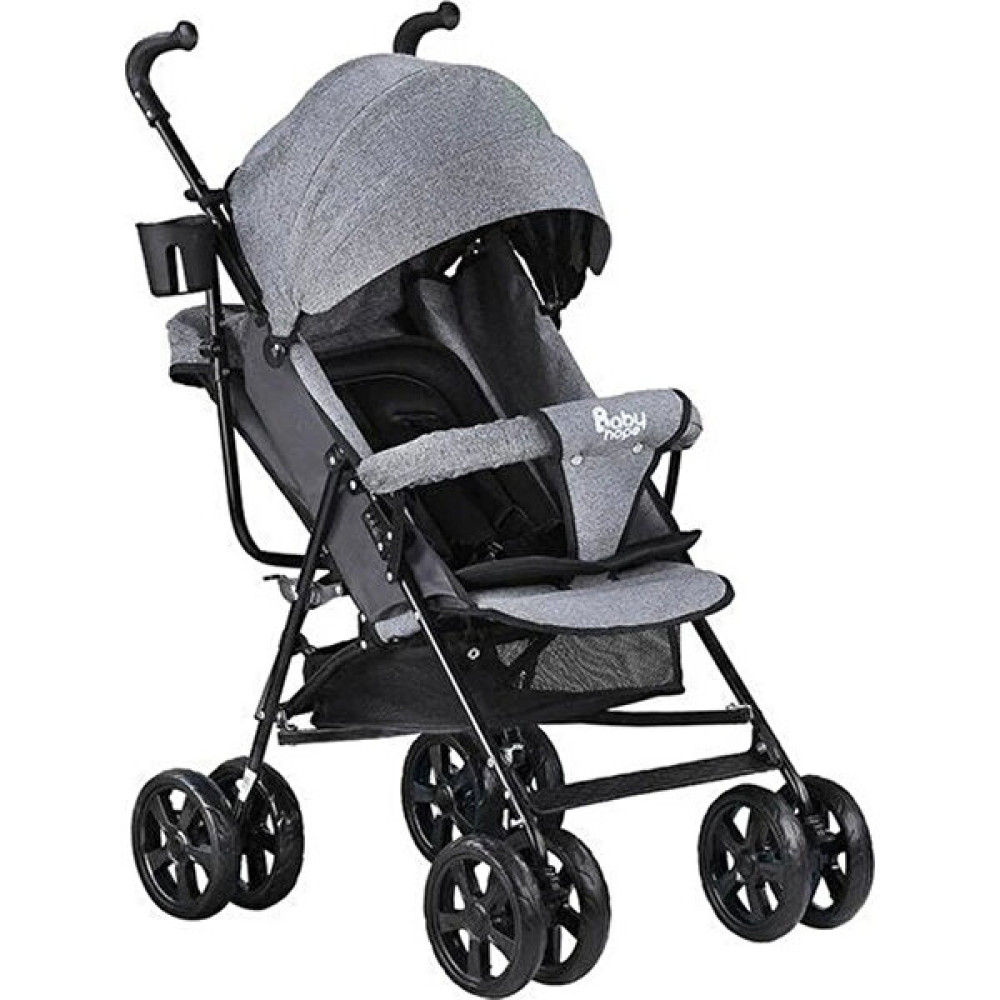 Strongart Babyhope S-A-7 Baston Puset Kırçıllı - Antrasit Bebek Arabası-Puset Aksesuarları Fiyatı