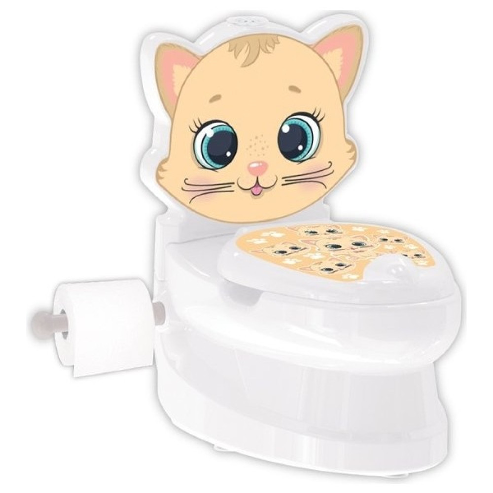 Strongart Eğitici Kedi Klozet - Beyaz Bebek Lazımlık Fiyatı