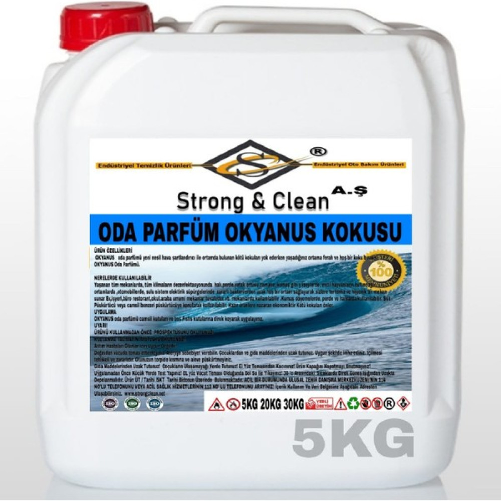 Strong&clean Oda Parfüm Okyanus Kokulu 5 kg Oda Kokusu Fiyatı