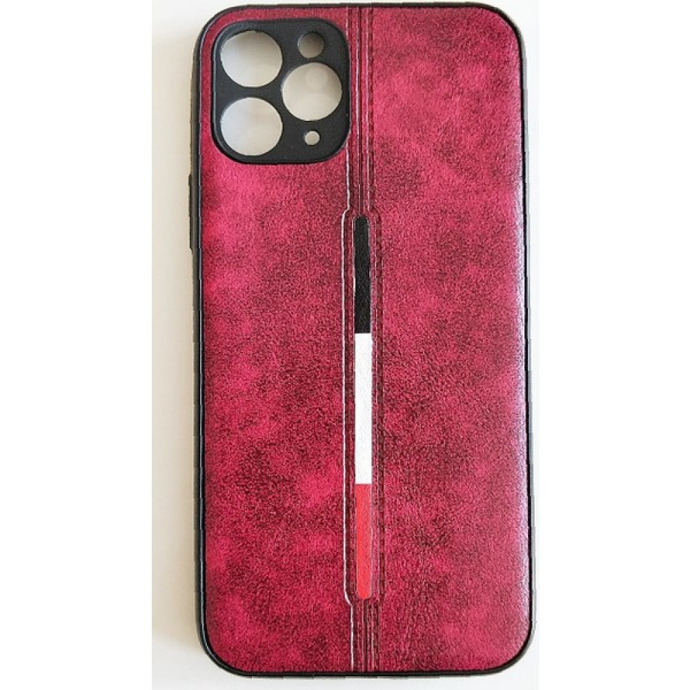 Sts Apple iPhone 11 Pro Max Deri Silikon Kılıf Kırmızı Cep Telefonu Kılıfı Fiyatı