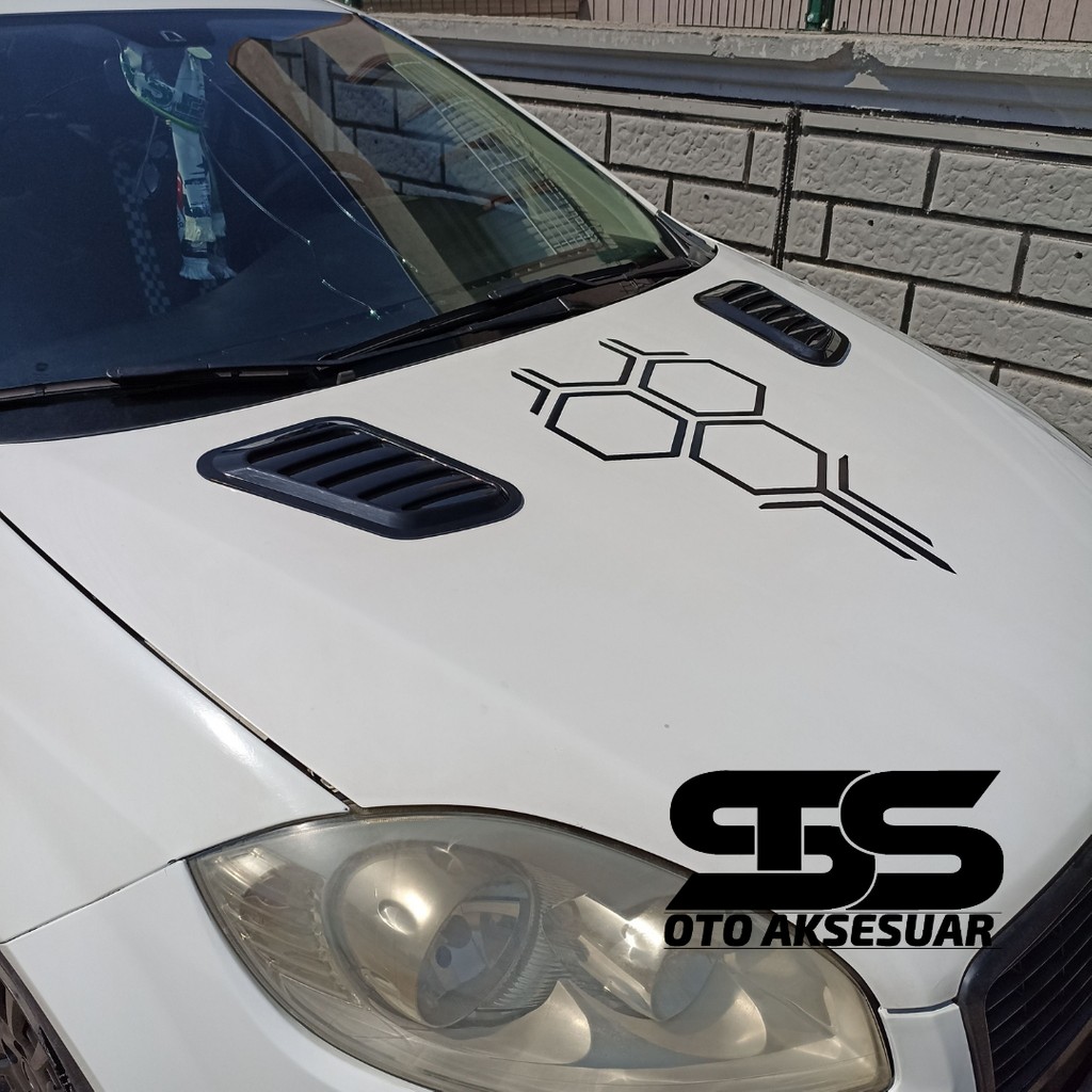 STS Oto Aksesuar Fiat Linea Uyumlu Piano Black Kaput Üstü Havalandırma Izgarası Araba & Motorsiklet Aksesuarı Fiyatı