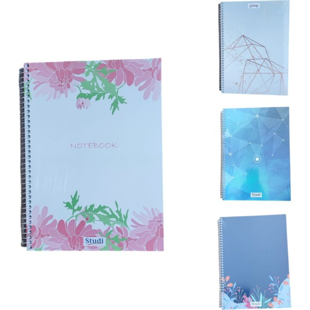 Studi 120 Yaprak A4 Çizgili Defter 2 Adet Spiralli Defter Fiyatı