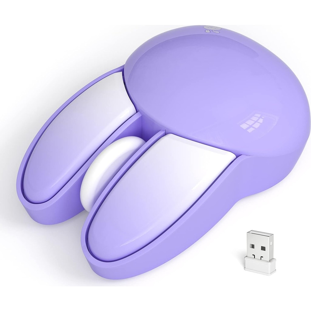 Studz M6DM Playrab Tavşan Bluetooth + 2.4g Ghz Dual Mode Mouse - Mor Diğer Fiyatı