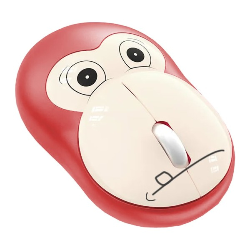 Studz M7 Monkey Sevimli Maymun Kablosuz Mouse - Bordo Klavye - Mouse Fiyatı