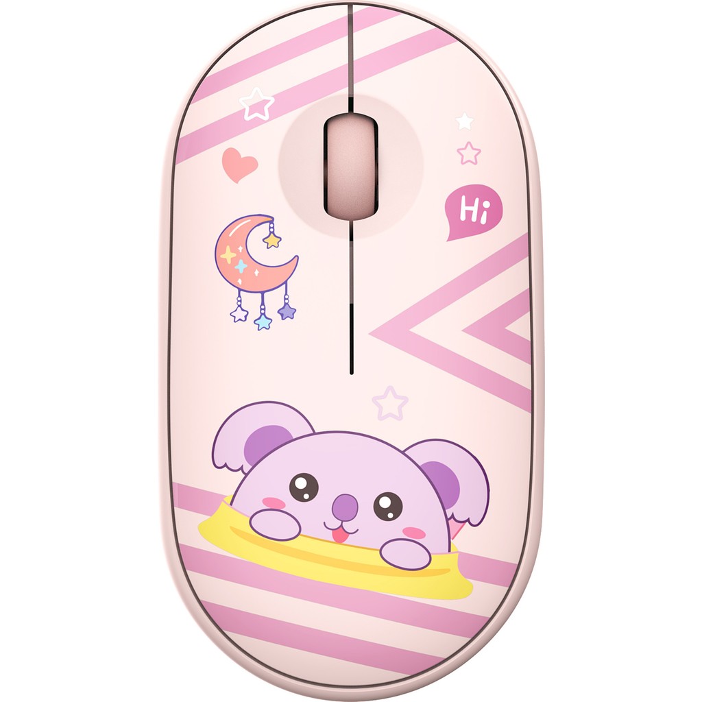 Studz T4 Kablosuz Mouse Bluetooth 5.2&wireless 2.4 Ghz Çift Mod Sessiz Mouse - Pembe Diğer Fiyatı