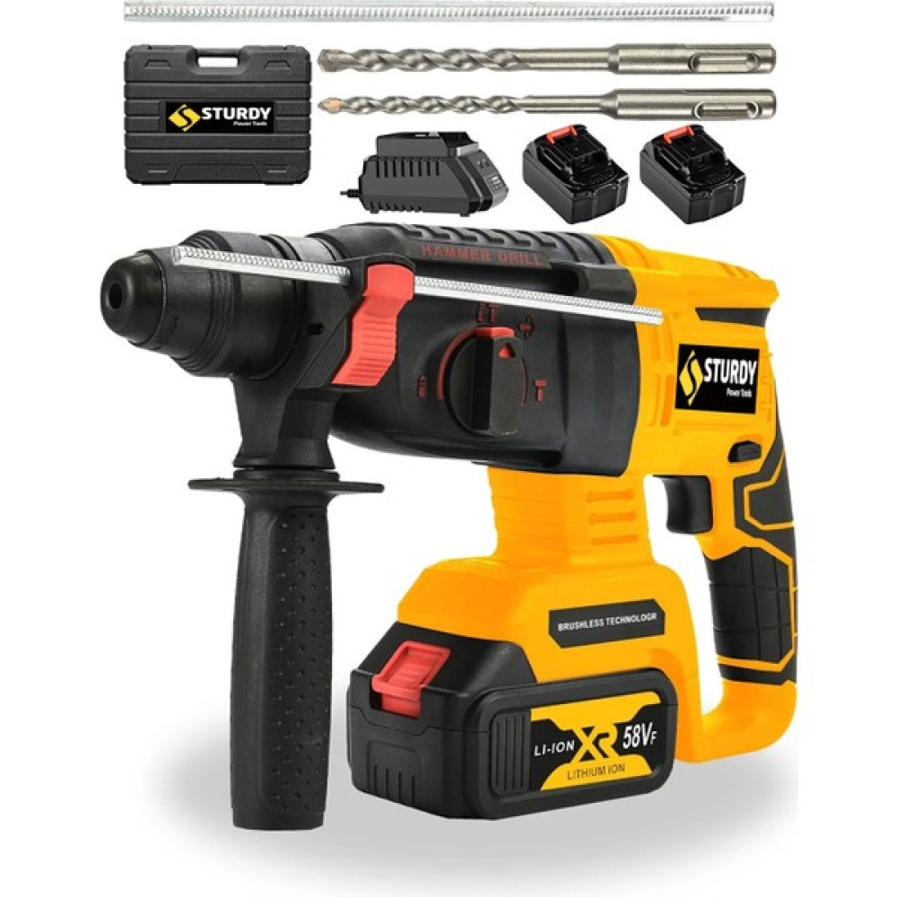 Sturdy Çift Akülü Darbeli Şarjlı Kırıcı Kömürsüz Motor Güçlü Matkap 2-26 mm Hilti STD232 Matkaplar Fiyatı