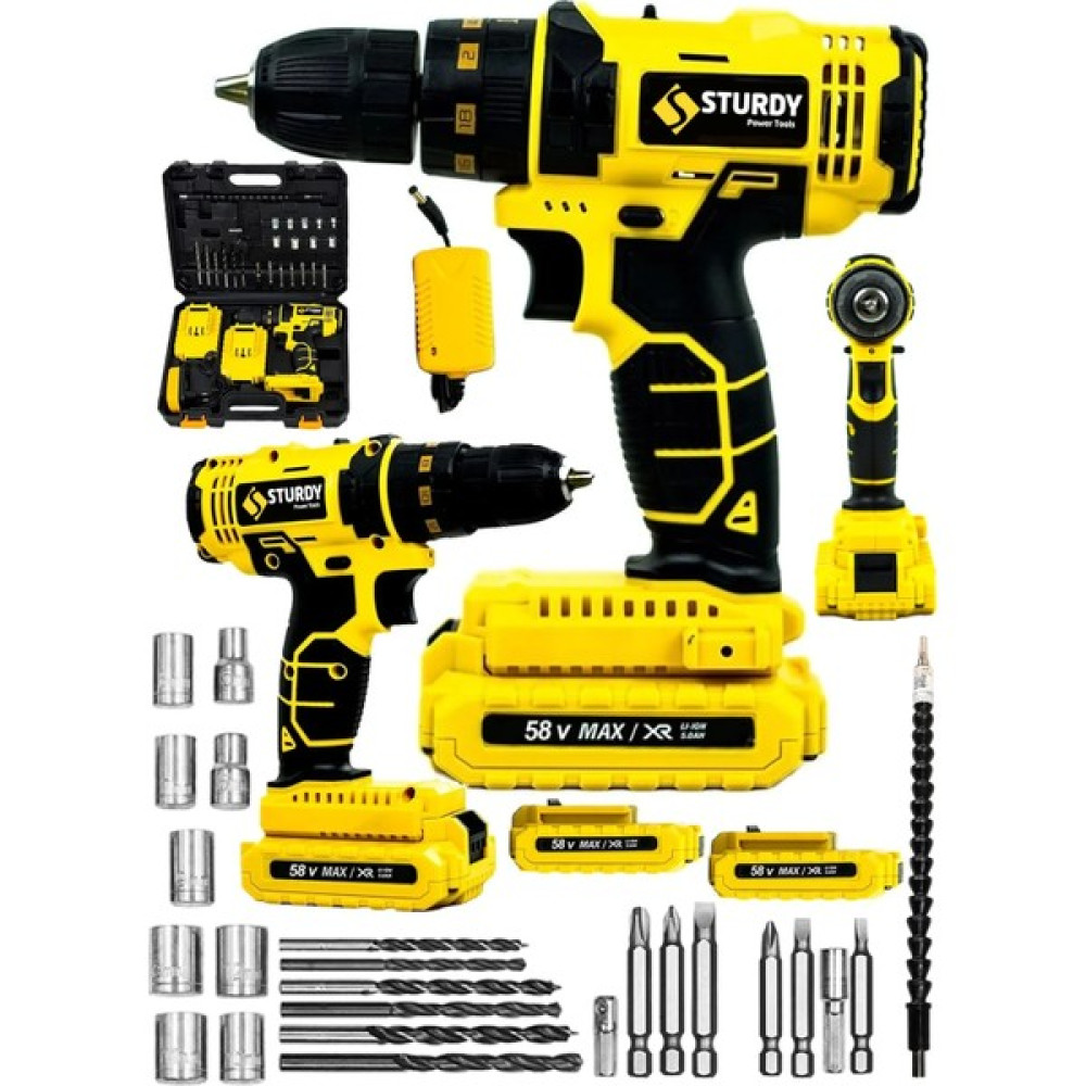 Sturdy mt Metal Şanzumanlı Tam Profesyonel Akülü Vidalama Matkap 2 Akülü Matkaplar Fiyatı