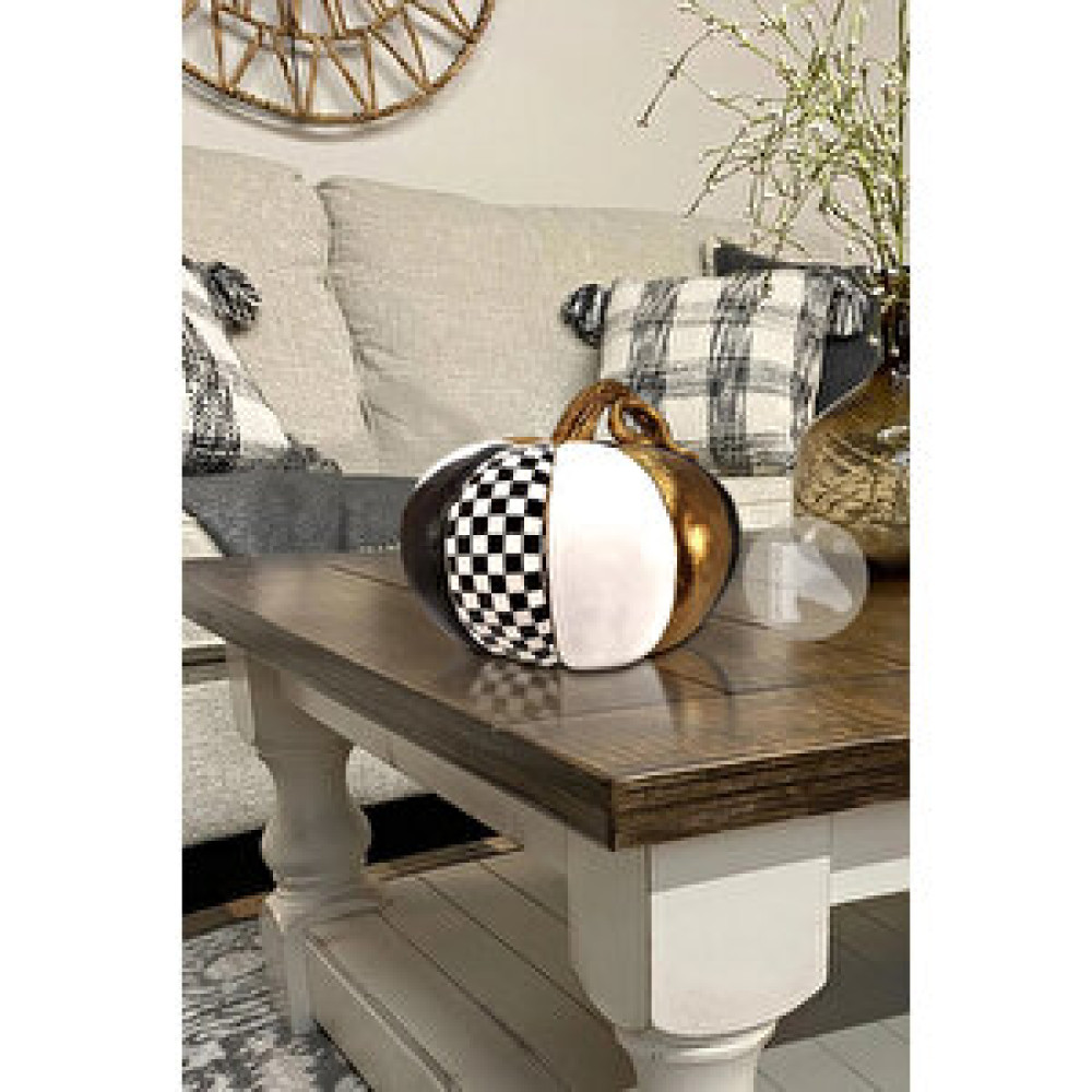 Style Home Eşsiz Güzellikte Dekoratif Kabak Biblo: Evinizin Işıltısını Yükseltin Biblo Fiyatı