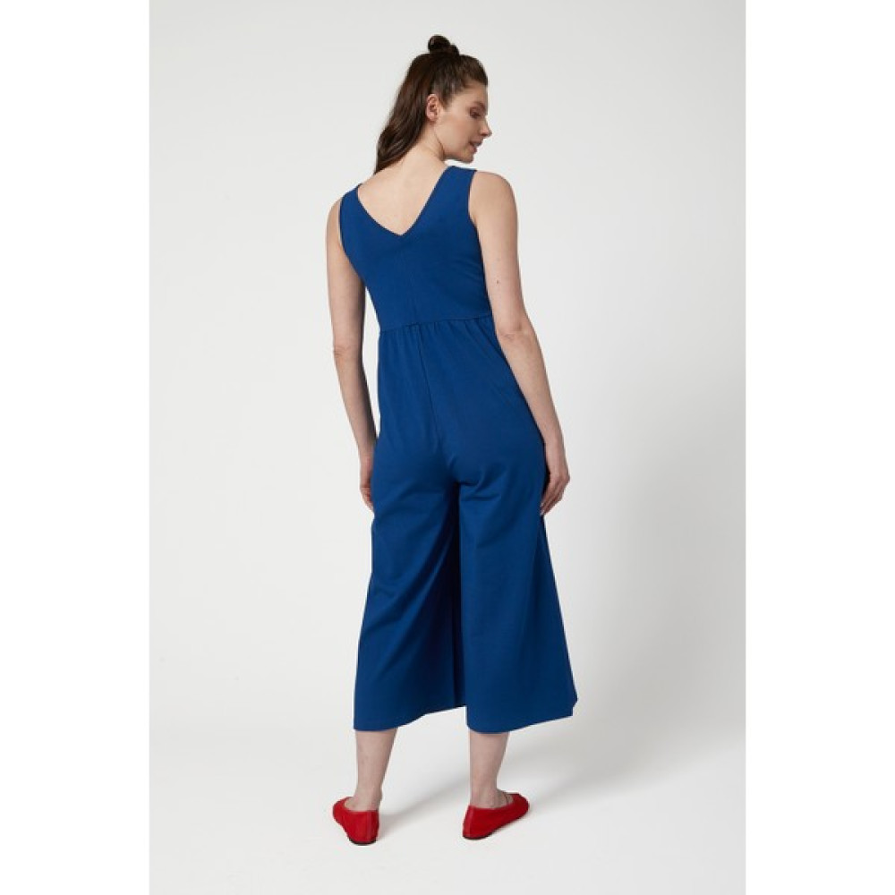 Style The Bump Cheria Hamile Tulum Lacivert Hamile Giyim Fiyatı
